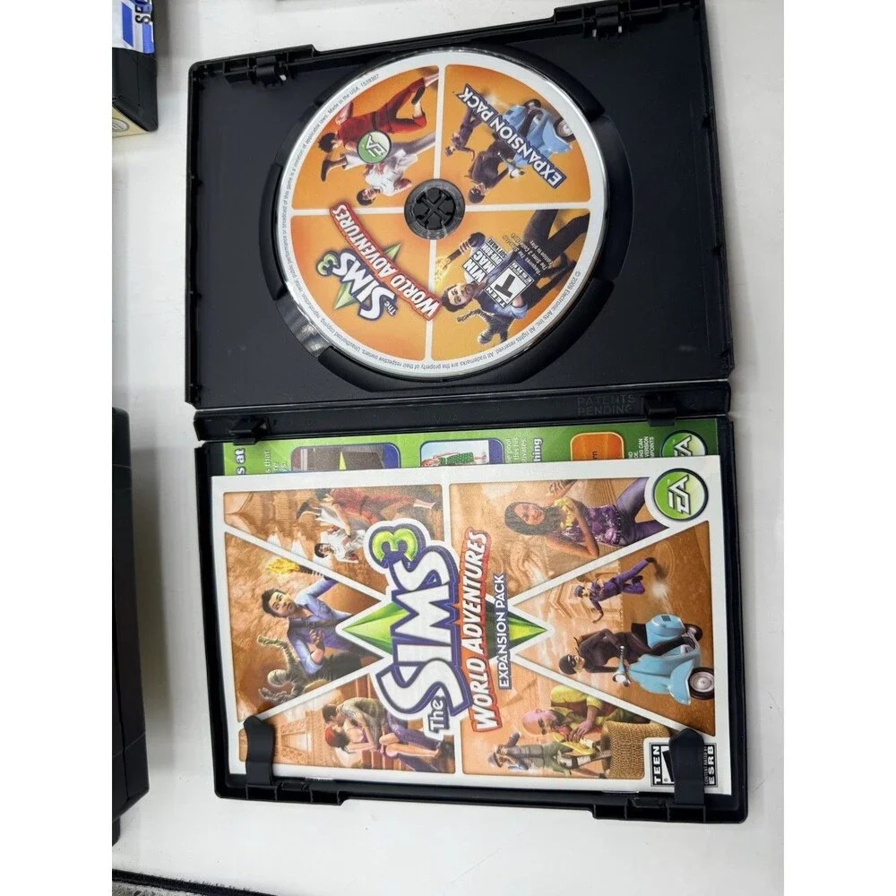 Lot Of 10 Sims 2 & 3 PC CD Win MAC Games : Seasons Late Night Loft Teen Stuff +